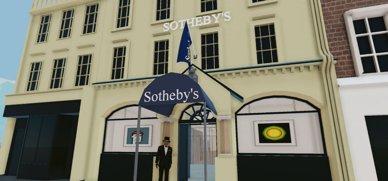 Аукціонний дім Sotheby's на платформі Decentraland